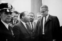 MLK and Malcolm X Fine Art Print - American Civil Rights Leaders