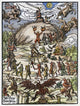 Walpurgis Night Woodcut Print from Leipzig, 1669 by Granger Collection