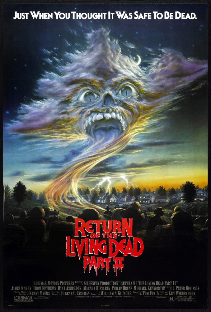 Return Of The Living Dead Part II Fine Art Print by Everett Collection