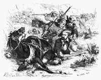 Sam Houston at the Battle of San Jacinto Fine Art Print