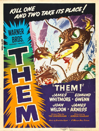 Them! Us Fine Art Print - 1954 Movie Poster Masterprint