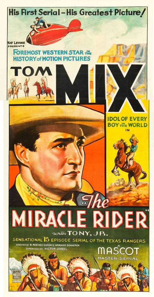 The Miracle Rider Movie Poster Fine Art Print - 1935 Classic