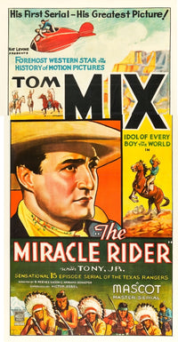 The Miracle Rider Movie Poster Fine Art Print - 1935 Classic