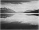 Evening McDonald Lake Fine Art Print by Ansel Adams