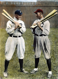 Cobb & Jackson 1913 Fine Art Print Featuring Ty Cobb and Joe Jackson