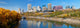 North Saskatchewan River Skyline Reflection Fine Art Print