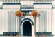 Reconstructed Assyrian Temple Doorway Fine Art Print