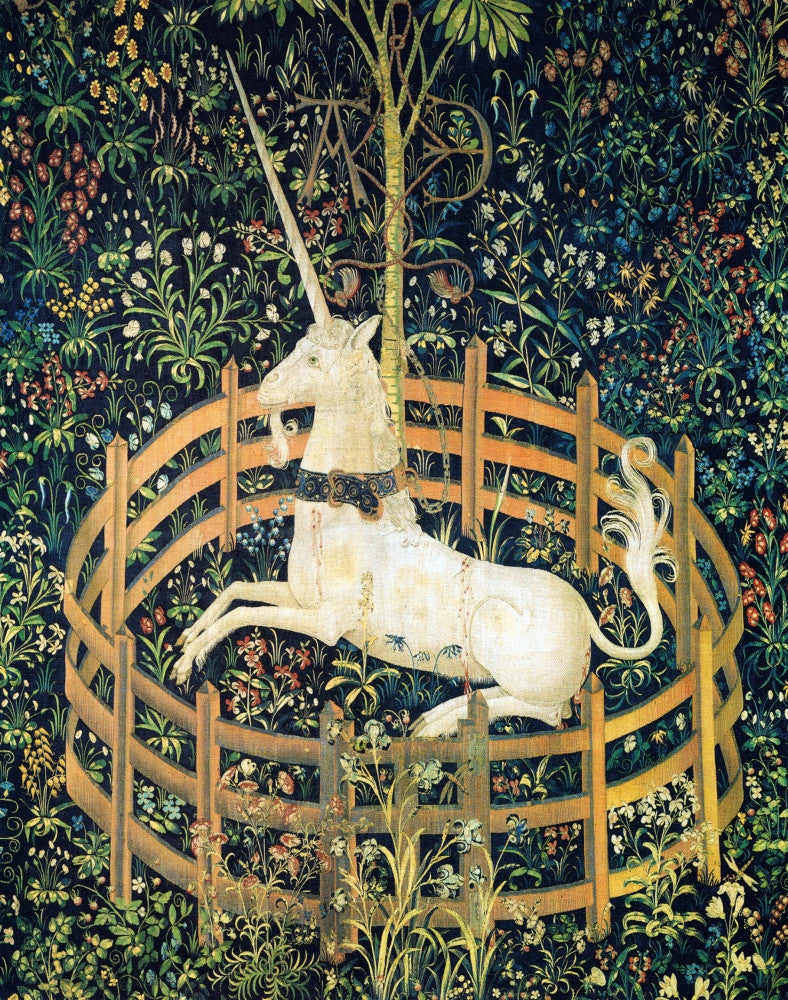 The Unicorn in Captivity Fine Art Print - Multiple Sizes Available