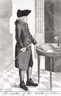Adam Smith Engraving by John Kay - Wealth of Nations Fine Art Print