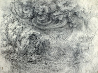 Da Vinci: The Deluge Fine Art Print by Leonardo Da Vinci