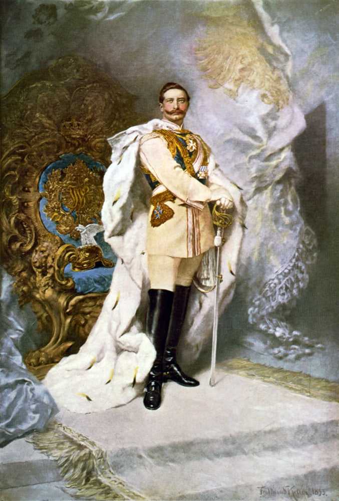 Wilhelm II, German Kaiser Fine Art Print by Science Source