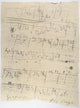Beethoven Manuscript Fine Art Print - String Quartet Op. 131 by Granger Collection