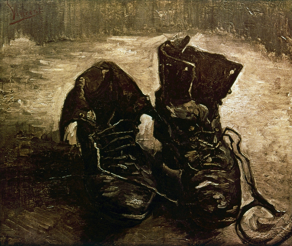 Van Gogh's Boots (1886) Fine Art Print by Vincent Van Gogh