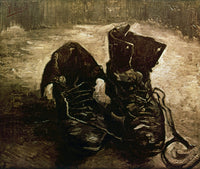 Van Gogh's Boots (1886) Fine Art Print by Vincent Van Gogh