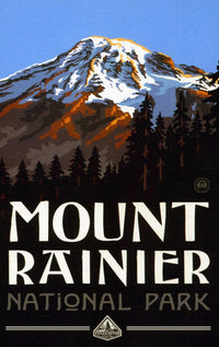 Mount Renair National Park Fine Art Print - Available in Multiple Sizes