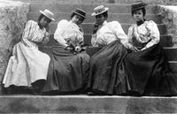 Four Women: Late 19th Century Photograph by Granger Collection