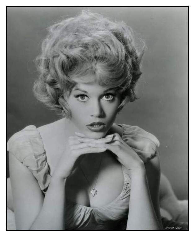 Jane Fonda - Hands Under Chin Photo Print