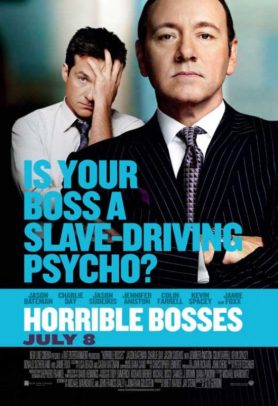 Horrible Bosses Movie Poster Print - 27x40 | Posterazzi