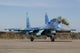 Ukrainian Air Force Su-27UB Flanker Poster Print by Timm Ziegenthaler