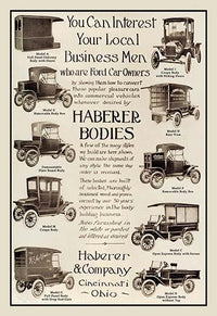 Early Automobiles Poster Print - From Model T to Emulators