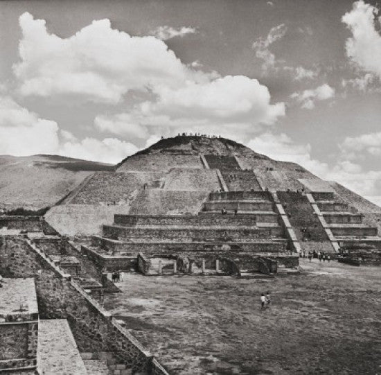 Pyramid of the Moon, Teotihuacan, Mexico Poster Print