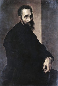 Self Portrait Fine Art Print by Michelangelo Buonarroti