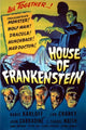 House of Frankenstein Movie Poster (11x17) - Classic Horror Art