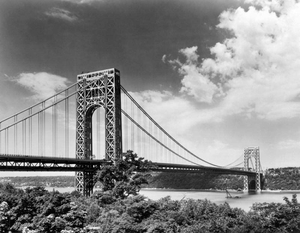 George Washington Bridge Fine Art Photograph - 1964 View