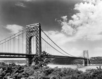 George Washington Bridge Fine Art Photograph - 1964 View