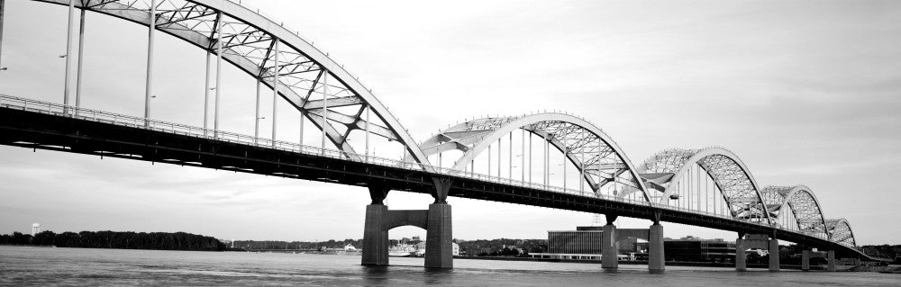 Centennial Bridge over the Mississippi River Fine Art Print