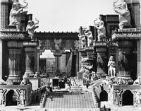 Film Set: Intolerance 1916 Fine Art Print by Granger Collection