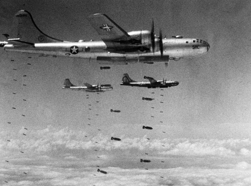 Korean War B-29 Bombers Fine Art Print by Granger Collection