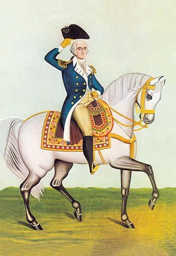 George Washington General Portrait Fine Art Print by Anonymous