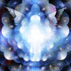 Spiritual Silhouette in Space Fine Art Print by Bruce Rolff