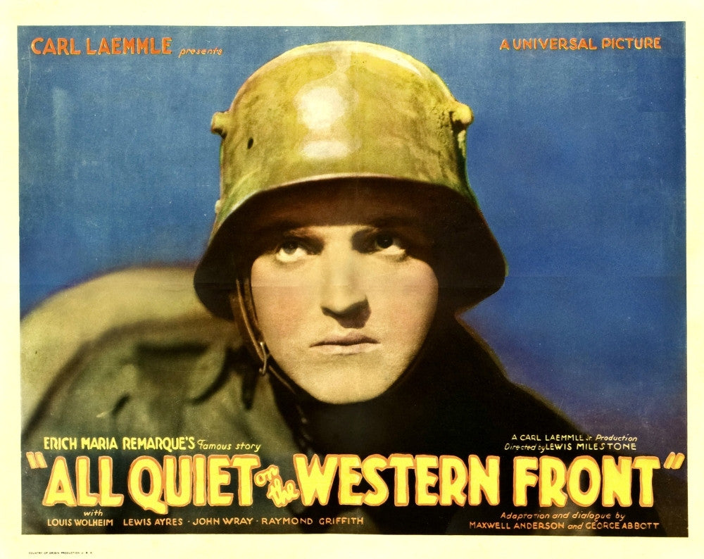 All Quiet On The Western Front Fine Art Print (1930) - Lew Ayres