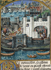 White Tower of London Fine Art Print from Charles D'Orleans Manuscript