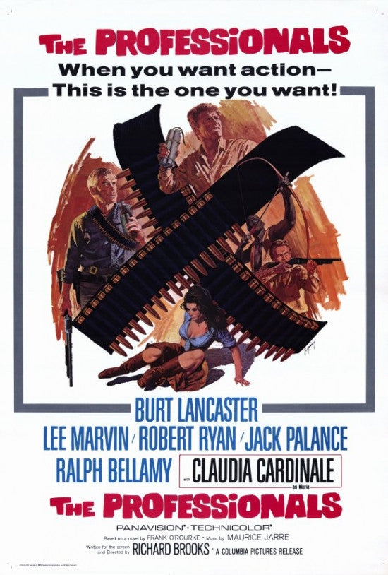 The Professionals Movie Poster Print 27x40 | Posterazzi