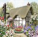English Cottage Fine Art Print by The Macneil Studio - 12x12