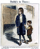 Temperance Cartoon C1917 - 'Daddy's In There...' Fine Art Print by Granger Collection