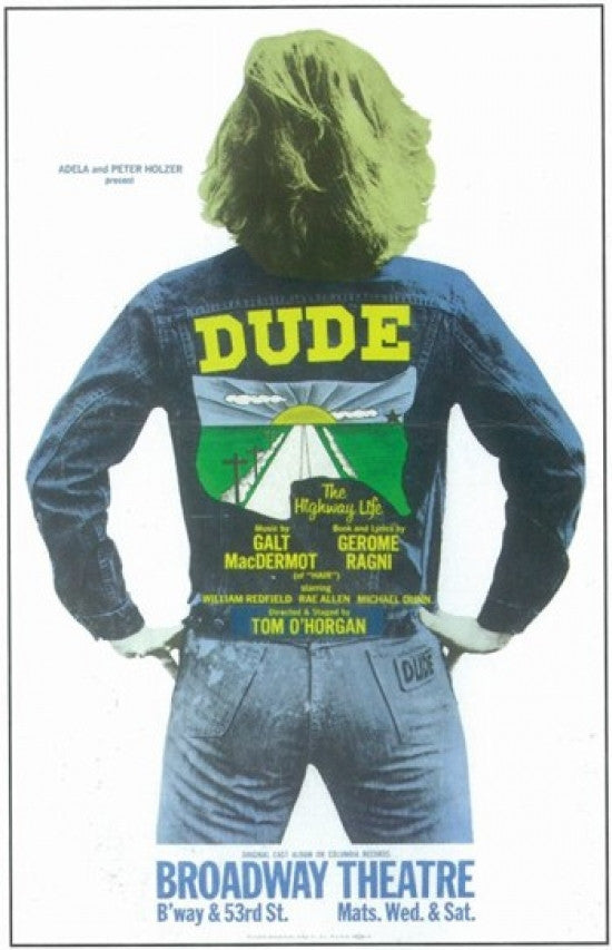 Dude Broadway Movie Poster (11x17) - Perfect for Home Décor