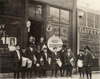 Hine: Newsboys, 1910 Photograph - St. Louis Branch Office