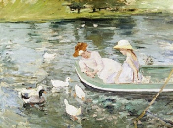 Summertime Fine Art Print by Mary Cassatt | Armand Hammer Foundation