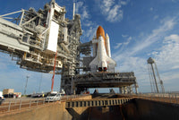 Space Shuttle Atlantis Launch Pad 39A Fine Art Print