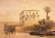 The Hypaethral Temple at Philae Fine Art Print by David Roberts