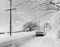 USA Massachusetts Paxton Winter Scene Fine Art Print