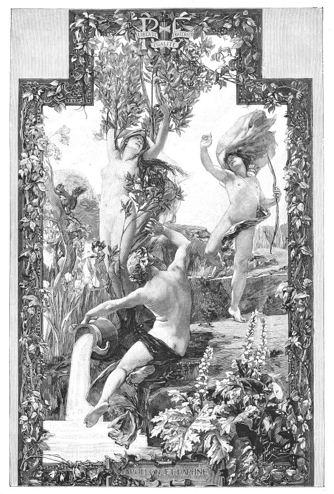Daphne and Apollo Fine Art Print - Transformation into Laurel Tree by Granger Collection