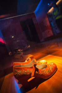 Shoes in a Museum - Museo Del Baile Flamenco Print by Panoramic Images