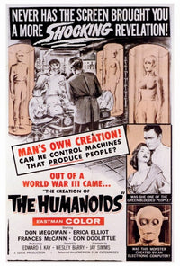 The Creation of the Humanoids Movie Poster Print - 27x40