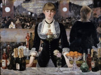 The Bar at the Folies Bergere Fine Art Print by Edouard Manet