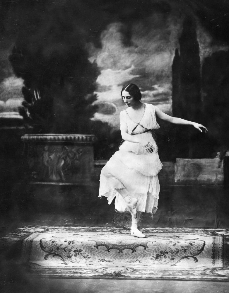Anna Pavlova Fine Art Print - Iconic Russian Dancer (1913)